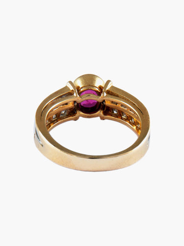 Bague 54 BAGUE FRED OR JAUNE RUBIS & DIAMANTS 58 Facettes BO/130018