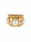 Bague 55 Chanel - Bague Modèle "Baroque" Perles et Or Jaune 58 Facettes