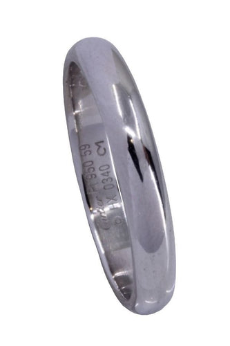 Bague 59 CARTIER - alliance 1895 58 Facettes 079441