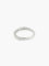Bague 52 ALLIANCE DEMI TOUR EN OR BLANC ET DIAMANTS 58 Facettes 160019