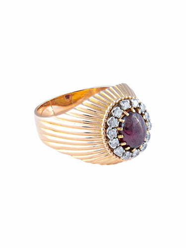 Bague 60 Bague Drapée Rubis 58 Facettes