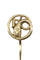 Broche ÉPINGLE ANCIENNE SERPENT 58 Facettes 071541