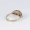 Bague 52 Bague jarretière Art Déco or blanc et diamant 58 Facettes