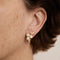 Boucles d'oreilles Paire de boucles d'oreilles "bouquet de gui" 58 Facettes