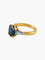 Bague Bague or jaune Saphir de Siam 58 Facettes C166