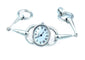 Montre CHOPARD. Montre vintage argent et mouvement mécanique 58 Facettes