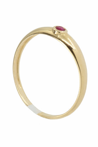 Bague BAGUE JONC RUBIS 58 Facettes 041081