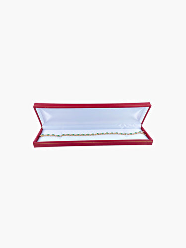 Bracelet Bracelet Ligne Emeraudes 58 Facettes