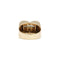 Bague 57 Bague TANK Or jaune Platine Diamants 58 Facettes 240100R