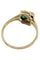 Bague BAGUE ÉMERAUDES TAILLE PRINCESSE ET DIAMANTS 58 Facettes 042781