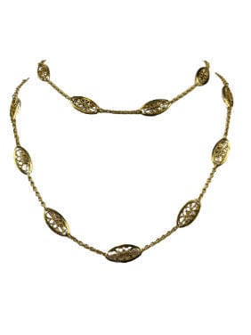 Collier Sautoir Maille Filigrane 58 Facettes 20400000755