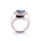 Bague Chevalière  femme Or Saphir Diamants 58 Facettes