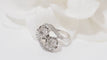 Bague 48 Bague Toi & Moi en Platine & Diamants 58 Facettes 31762