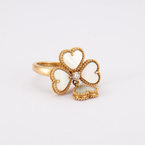 Bague 50 VAN CLEEF & ARPELS - Bague Magic Alhambra Nacre 58 Facettes