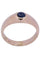 Bague 48 BAGUE JONC ANGLAIS SAPHIR CABOCHON 58 Facettes 064561