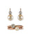 Boucles d'oreilles Parure ancienne perles fines et diamants 58 Facettes 19-614