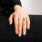Bague 50 Bague Saphir Emeraudes & Rubis 58 Facettes ALGU12