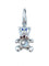Bracelet CHOPARD. Collection Happy Diamonds, bracelet or blanc et breloques 58 Facettes