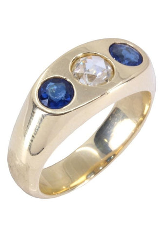 Bague 60 Bague jonc Or jaune Diamant Verre 58 Facettes 082031