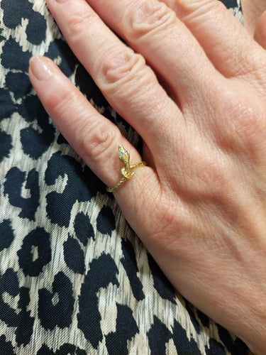 Bague BAGUE SERPENT DIAMANTS 58 Facettes 075371