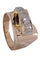 Bague Bague Tank Or jaune Diamant 58 Facettes 077591