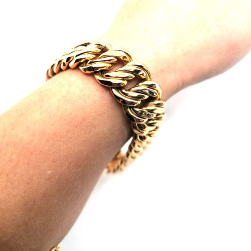 Bracelet Bracelet maille américaine or jaune 58 Facettes 2769