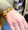Bracelet Bracelet Tank en or jaune 58 Facettes