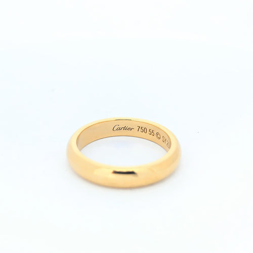 Bague 55 CARTIER - Alliance or jaune 58 Facettes 27191