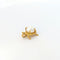 Pendentif Pendentif Animalier or jaune et perle 58 Facettes 27217