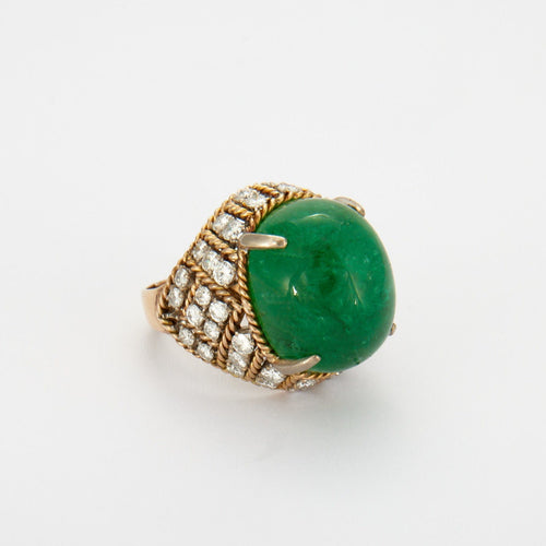 Bague 57 Bague Boule Emeraude 58 Facettes 324.109