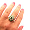 Bague 57 Bague Vintage diamants émeraudes 58 Facettes 3510