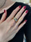 Bague 56 Bague Or jaune pavage Diamants 58 Facettes 077581