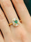Bague 58.5 Bague Emeraude et Diamants 58 Facettes HS19736