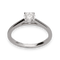 Bague Solitaire De Beers "DB Classic" Diamant & Platine 58 Facettes