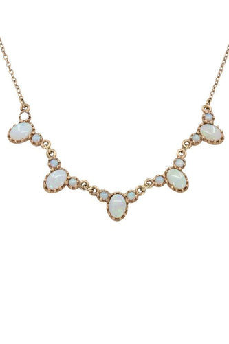 Collier DRAPERIE MODERNE OPALES 58 Facettes 052541