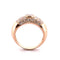 Bague Bague jonc en Or jaune & Diamants 58 Facettes