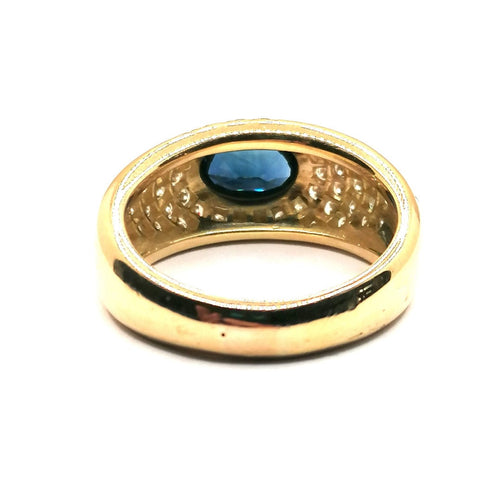 Bague Bague Diamants Saphir 58 Facettes 2789
