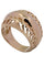 Bague BAGUE TRIPLE JONCS AJOURÉE 58 Facettes 050801