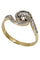 Bague 54 BAGUE TOURBILLON ART NOUVEAU DIAMANTS 58 Facettes 051911