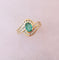 Bague Bague Emeraude Diamants 58 Facettes AA 1488