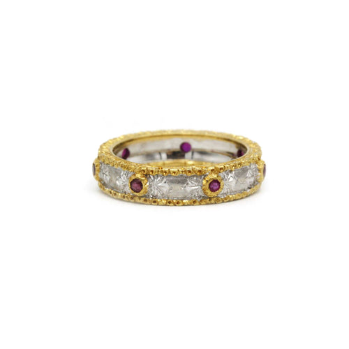 Bague 52 BUCCELLATI - Bague "Macri Capri Eternelle" Rubis 58 Facettes 230341R