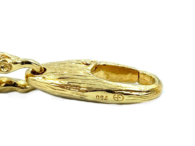 Collier GILBERT ALBERT. Collier or jaune 18K 58 Facettes