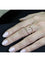 Bague 54 Bague diamant double knott or jaune 58 Facettes P14