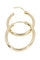 Boucles d'oreilles CRÉOLES MODERNES OVALES 58 Facettes 060071