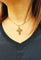 Pendentif Croix ajourée or blanc et diamants 58 Facettes RA-584.1