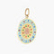 Pendentif Médaille Vitrail Cathédrale 58 Facettes