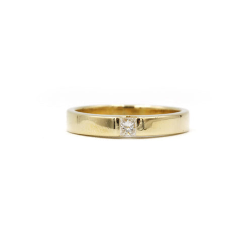 Bague 52 Solitaire - Or & diamant princesse 58 Facettes 220336R
