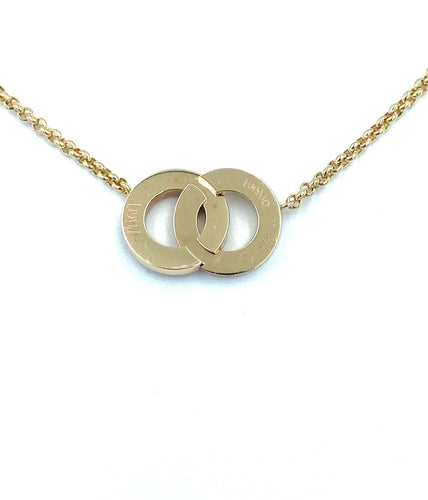 Collier PIAGET. Collection Possession, pendentif or rose et diamants 58 Facettes