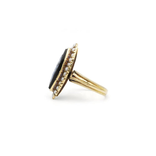 Bague 51 Bague Camée Perles 58 Facettes 230180R