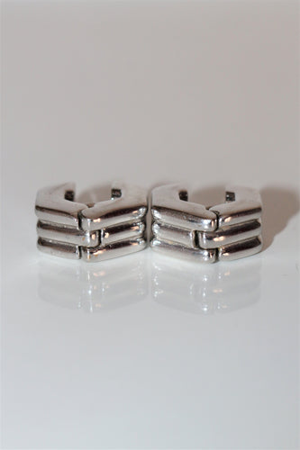 Boucles d'oreilles CHIMENTO - Boucles d'oreilles Vintage Or Blanc 58 Facettes 296